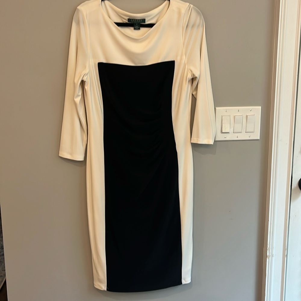 Lauren by Ralph Lauren panel dress